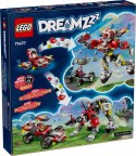 LEGO DREAMZZZ 71497 Tygrysi mech Coopera i hot rod Zero Lego
