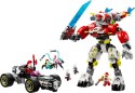 LEGO DREAMZZZ 71497 Tygrysi mech Coopera i hot rod Zero Lego