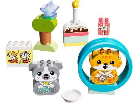 LEGO DUPLO 10977 Mój pierwszy szczeniak i kotek z odgłosami Lego LEGO DUPLO 10977 Mój pierwszy szczeniak i kotek z odgłosami Lego