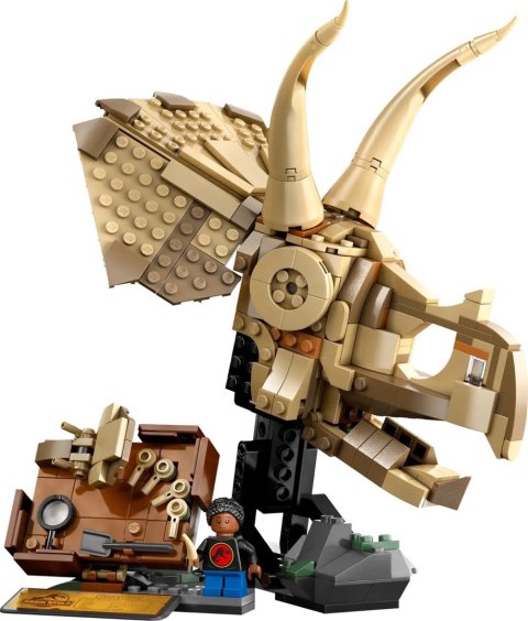 LEGO JURASSIC WORLD 76969 Szkielety dinozaurów: czaszka triceratopsa Lego LEGO JURASSIC WORLD 76969 Szkielety dinozaurów: czaszka triceratopsa Lego