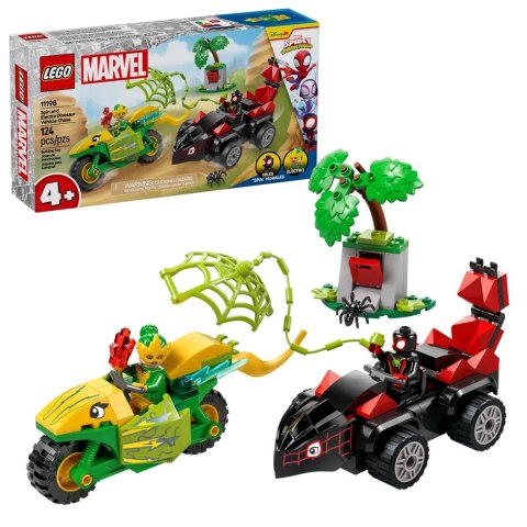 LEGO MARVEL SUPER HEROES 11198 Pościg Spina za Electro w dinopojeździe Lego LEGO MARVEL SUPER HEROES 11198 Pościg Spina za Electro w dinopojeździe Lego