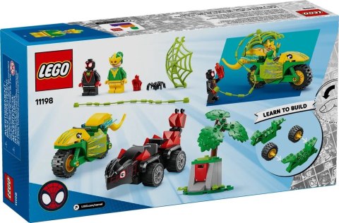 LEGO MARVEL SUPER HEROES 11198 Pościg Spina za Electro w dinopojeździe Lego LEGO MARVEL SUPER HEROES 11198 Pościg Spina za Electro w dinopojeździe Lego