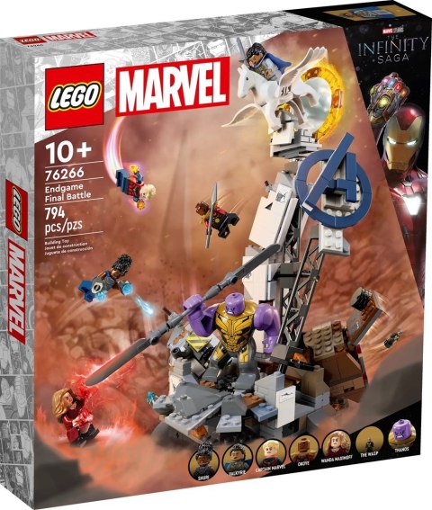 LEGO Marvel 76266 Koniec gry - ostateczna bitwa Lego LEGO Marvel 76266 Koniec gry - ostateczna bitwa Lego