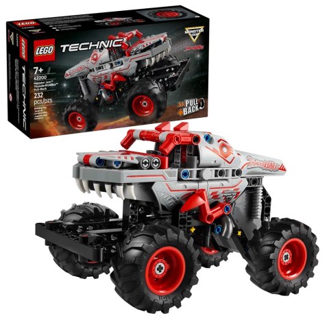 LEGO TECHNIC 42200 Monster Jam™ ThunderROARus™ z napędem typu pull-back Lego LEGO TECHNIC 42200 Monster Jam™ ThunderROARus™ z napędem typu pull-back Lego