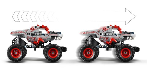 LEGO TECHNIC 42200 Monster Jam™ ThunderROARus™ z napędem typu pull-back Lego LEGO TECHNIC 42200 Monster Jam™ ThunderROARus™ z napędem typu pull-back Lego
