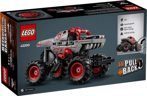 LEGO TECHNIC 42200 Monster Jam™ ThunderROARus™ z napędem typu pull-back Lego LEGO TECHNIC 42200 Monster Jam™ ThunderROARus™ z napędem typu pull-back Lego