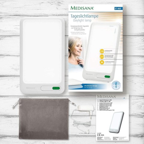 Lampa światła dziennego Medisana LT 460 (powierzchnia 20x12 cm) Medisana Lampa światła dziennego Medisana LT 460 (powierzchnia 20x12 cm) Medisana