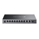 Switch TP-LINK ES210GMP Omada 10-Port Gigabit Easy Managed Switch with 8-Port PoE+ TP-LINK