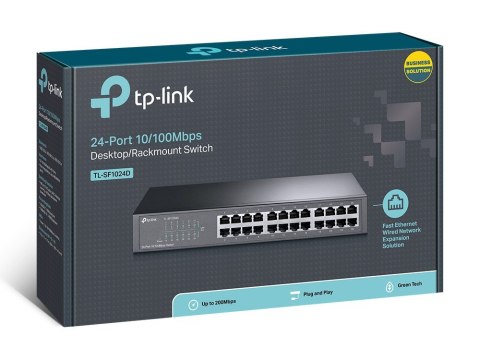 Switch TP-LINK TL-SF1024D (24x 10/100Mbps) TP-LINK Switch TP-LINK TL-SF1024D (24x 10/100Mbps) TP-LINK