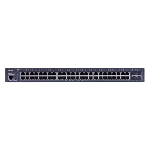 Switch TP-LINK TL-SG3452XP Zarządzalny L2+ JetStream, 48 portów gigabitowych PoE+, 4 sloty SFP+ 10GE TP-LINK Switch TP-LINK TL-SG3452XP Zarządzalny L2+ JetStream, 48 portów gigabitowych PoE+, 4 sloty SFP+ 10GE TP-LINK