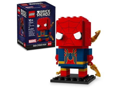LEGO 40670 BrickHead - Iron Spider-Man Lego LEGO 40670 BrickHead - Iron Spider-Man Lego