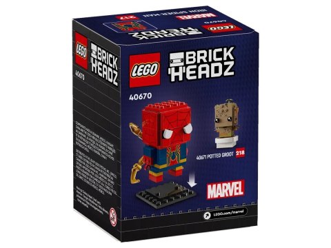 LEGO 40670 BrickHead - Iron Spider-Man Lego LEGO 40670 BrickHead - Iron Spider-Man Lego