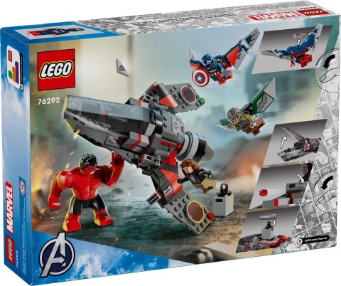 LEGO 76292 Marvel Kapitan Ameryka kontra Czerwony Hulk Lego LEGO 76292 Marvel Kapitan Ameryka kontra Czerwony Hulk Lego