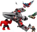 LEGO 76292 Marvel Kapitan Ameryka kontra Czerwony Hulk Lego