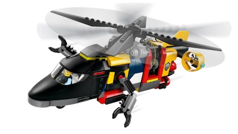 LEGO CITY 60462 Zestaw z helikopterem, wozem strażackim i łodzią podwodną LEGO CITY 60462 Zestaw z helikopterem, wozem strażackim i łodzią podwodną