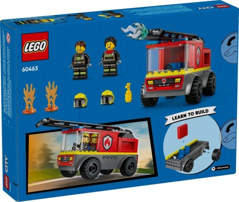 LEGO CITY 60463 Wóz strażacki z drabiną LEGO CITY 60463 Wóz strażacki z drabiną