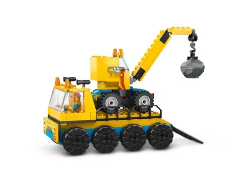 LEGO City 60391 Ciężarówki i dźwig z kulą wyburzeniową Lego LEGO City 60391 Ciężarówki i dźwig z kulą wyburzeniową Lego