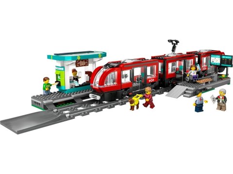 LEGO City 60423 Tramwaj miejski ze stacją Lego LEGO City 60423 Tramwaj miejski ze stacją Lego