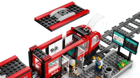LEGO City 60423 Tramwaj miejski ze stacją Lego LEGO City 60423 Tramwaj miejski ze stacją Lego