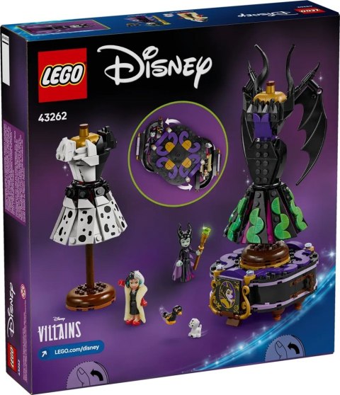 LEGO DISNEY CLASSIC 43262 Suknie Diaboliny i Cruelli de Mon Lego LEGO DISNEY CLASSIC 43262 Suknie Diaboliny i Cruelli de Mon Lego