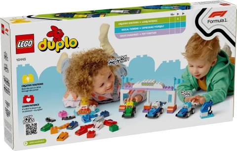 LEGO DUPLO TOWN 10445 Bolidy i kierowcy F1 LEGO DUPLO TOWN 10445 Bolidy i kierowcy F1