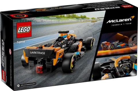 LEGO Speed Champions 76919 Samochód wyścigowy McLaren Formula 1 wersja 2023 Lego LEGO Speed Champions 76919 Samochód wyścigowy McLaren Formula 1 wersja 2023 Lego