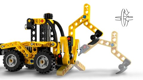 LEGO TECHNIC 42197 Koparko-ładowarka Lego LEGO TECHNIC 42197 Koparko-ładowarka Lego