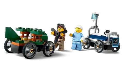 LEGO CITY 60459 Samolot kontra łóżko szpitalne Lego LEGO CITY 60459 Samolot kontra łóżko szpitalne Lego