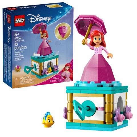 LEGO DISNEY PRINCESS 43259 Wirująca Arielka Lego LEGO DISNEY PRINCESS 43259 Wirująca Arielka Lego
