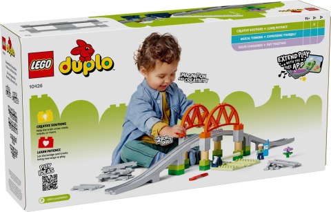 LEGO DUPLO TOWN 10426 Most i tory kolejowe - zestaw rozszerzający Lego LEGO DUPLO TOWN 10426 Most i tory kolejowe - zestaw rozszerzający Lego