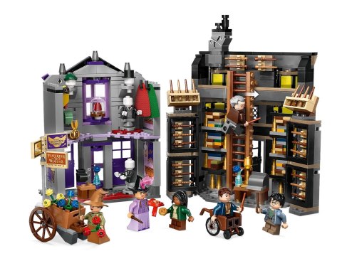 LEGO Harry Potter 76439 Sklepy Ollivandera i Madame Malkin Lego LEGO Harry Potter 76439 Sklepy Ollivandera i Madame Malkin Lego