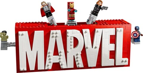 LEGO MARVEL SUPER HEROES 76313 Logo MARVEL z minifigurkami Lego LEGO MARVEL SUPER HEROES 76313 Logo MARVEL z minifigurkami Lego