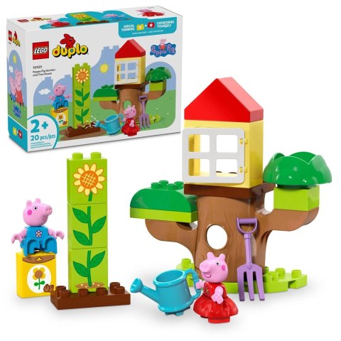 LEGO Peppa Pig 10431 Ogród i domek na drzewie Peppy Lego LEGO Peppa Pig 10431 Ogród i domek na drzewie Peppy Lego