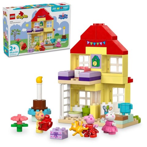 LEGO Peppa Pig 10433 Urodzinowy domek Peppy Lego LEGO Peppa Pig 10433 Urodzinowy domek Peppy Lego