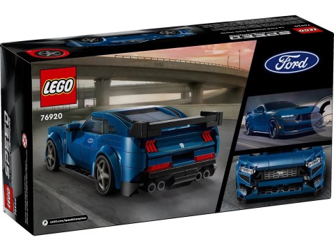 LEGO Speed Champions 76920 Sportowy Ford Mustang Dark Horse Lego LEGO Speed Champions 76920 Sportowy Ford Mustang Dark Horse Lego