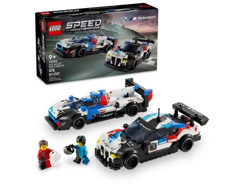 LEGO Speed Champions 76922 Samochody wyścigowe BMW M4 GT3 & BMW M Hybrid V8 Lego LEGO Speed Champions 76922 Samochody wyścigowe BMW M4 GT3 & BMW M Hybrid V8 Lego