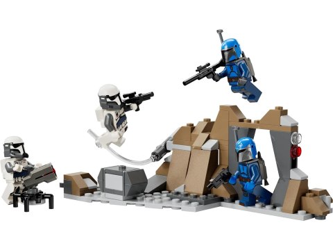 LEGO Star Wars 75373 Zasadzka na Mandalorze — zestaw bitewny Lego LEGO Star Wars 75373 Zasadzka na Mandalorze — zestaw bitewny Lego