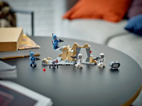 LEGO Star Wars 75373 Zasadzka na Mandalorze — zestaw bitewny Lego LEGO Star Wars 75373 Zasadzka na Mandalorze — zestaw bitewny Lego