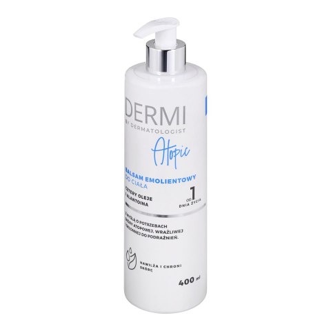 DERMI Atopic Balsam emolientowy do ciała 400 ml DERMI Atopic Balsam emolientowy do ciała 400 ml