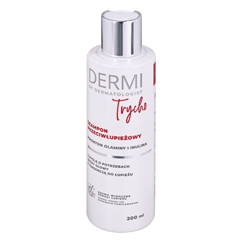 DERMI Trycho Szampon przeciwłupieżowy 200ml MEDICINAE DERMI Trycho Szampon przeciwłupieżowy 200ml MEDICINAE