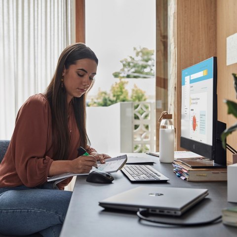 HP AIO ProOne 440 G9 i3-13100T 23.8"FHD 250nits 8GB DDR4 SSD512 UHD Graphics 770 W11Pro 3Y OnSite Hewlett-Packard HP AIO ProOne 440 G9 i3-13100T 23.8"FHD 250nits 8GB DDR4 SSD512 UHD Graphics 770 W11Pro 3Y OnSite Hewlett-Packard