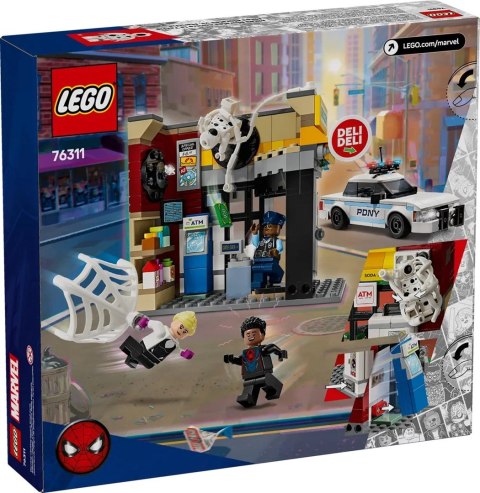LEGO MARVEL SUPER HEROES 76311 Miles Morales kontra Spot Lego LEGO MARVEL SUPER HEROES 76311 Miles Morales kontra Spot Lego