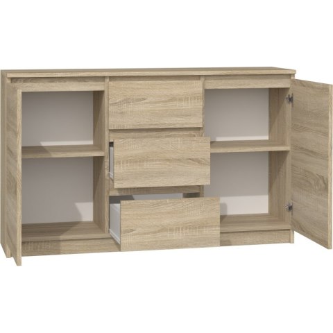 KOMODA 2 DRZWI 3 SZUFLADY SONOMA TOP E SHOP KOMODA 2 DRZWI 3 SZUFLADY SONOMA TOP E SHOP