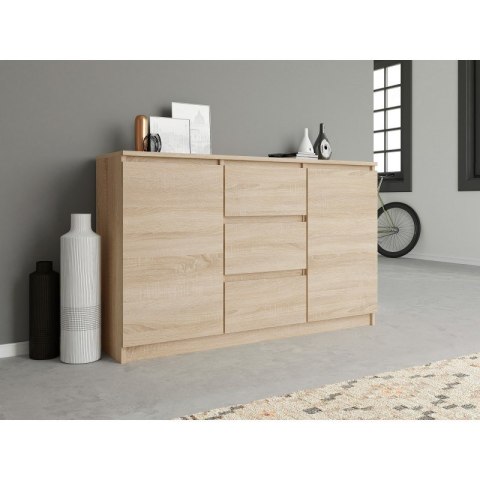 KOMODA 2 DRZWI 3 SZUFLADY SONOMA TOP E SHOP KOMODA 2 DRZWI 3 SZUFLADY SONOMA TOP E SHOP