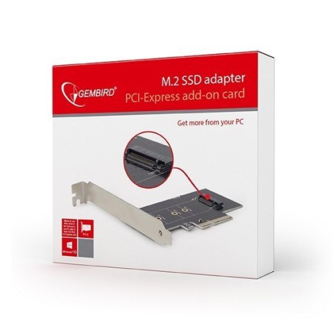 Karta GEMBIRD PEX-M2-01 (M.2, PCI Express 3.0 x 4) GEMBIRD Karta GEMBIRD PEX-M2-01 (M.2, PCI Express 3.0 x 4) GEMBIRD