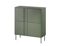 Komoda 4D TRESSE 100x40x110 zieleń mat Cama MEBLE