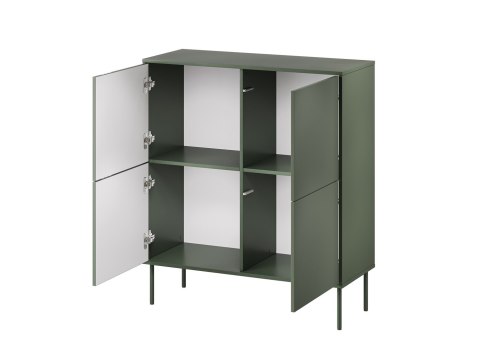 Komoda 4D TRESSE 100x40x110 zieleń mat Cama MEBLE Komoda 4D TRESSE 100x40x110 zieleń mat Cama MEBLE
