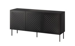 Komoda SIENA 150,5x40x75 czarny mat Cama MEBLE