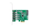 LANBERG KARTA PCI-E X1 -> 4X USB-A 3.1 GEN1 ŚLEDŹ LOW PROFILE PCE-US3-004 Lanberg