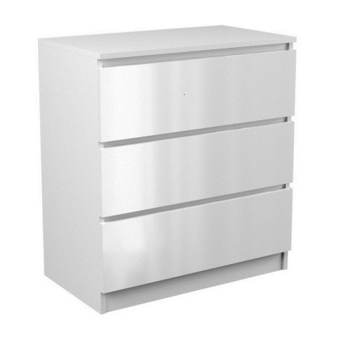 M3 MALWA KOMODA 3 SZUFLADY BIAŁY POŁYSK TOP E SHOP M3 MALWA KOMODA 3 SZUFLADY BIAŁY POŁYSK TOP E SHOP